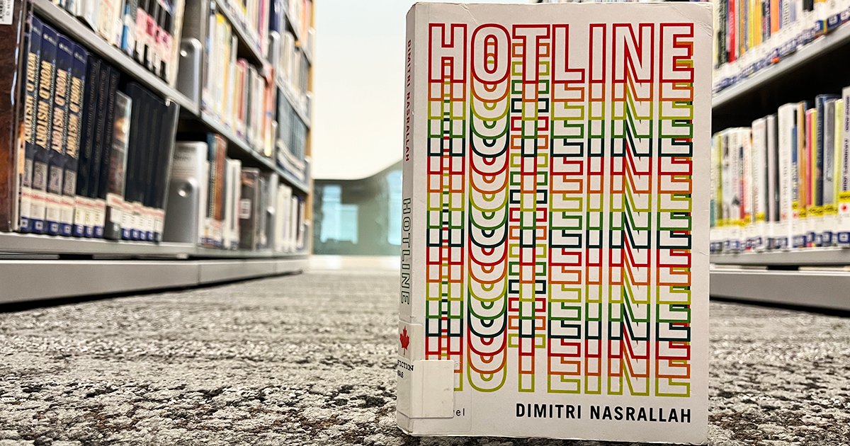 Join author Dimitri Nasrallah & @CBC's Alan Neal on April 25 for a discussion about the One eRead 2024 book: Hotline. 📚 Attendees can participate in a Q&A session at the end of the discussion. Learn more: bit.ly/3J78y4h #CalgaryLibrary #1eReadLivrelCanada