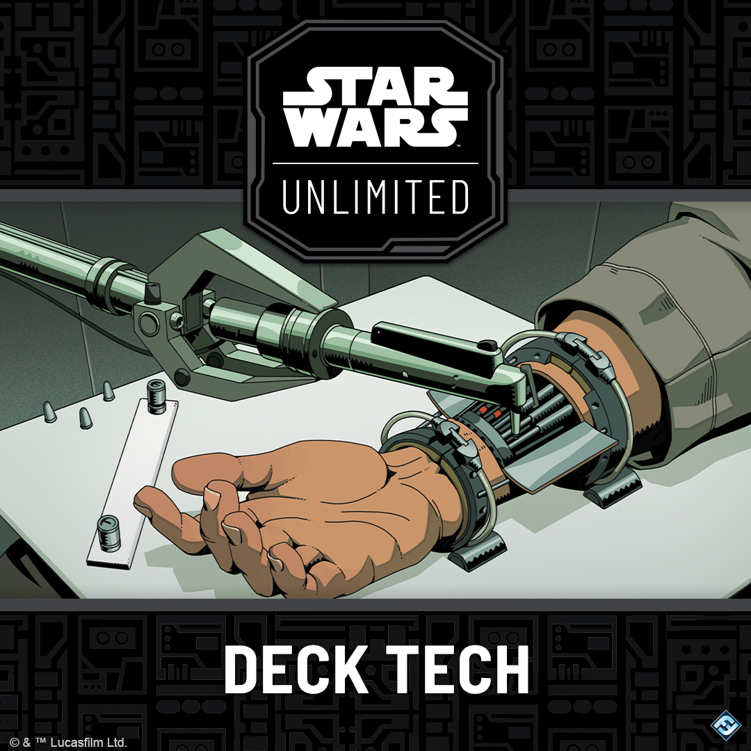 Interested in having the designers of STAR WARS: Unlimited look over your deck and offer advice? Drop your deck lists from StarWarsUnlimited.com in the comments or email them to Unlimited@FantasyFlightGames.com for your chance to have your deck featured on this week's stream!