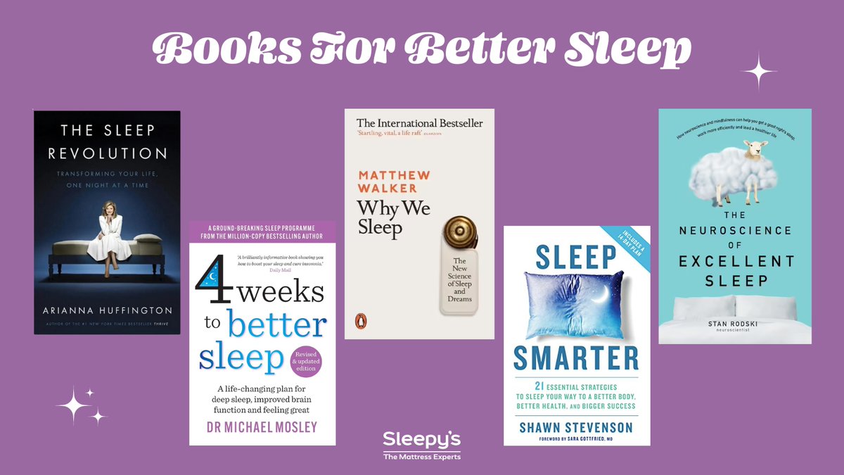 Celebrating world book day with a couple of our favourite books on sleep! What are yours? Let us know 👇

 #WorldBookDay #SleepBooks #BookLovers #ReadingTime #BookRecommendations #GoodReads #BedtimeStories #BookishCommunity