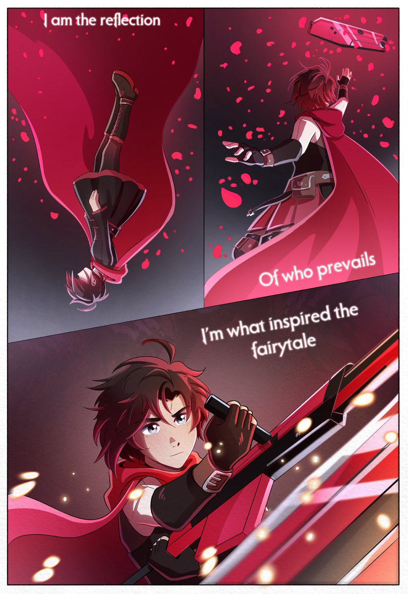 Still Guiding my Way 
Happy anniversary to the finale of RWBY volume 9