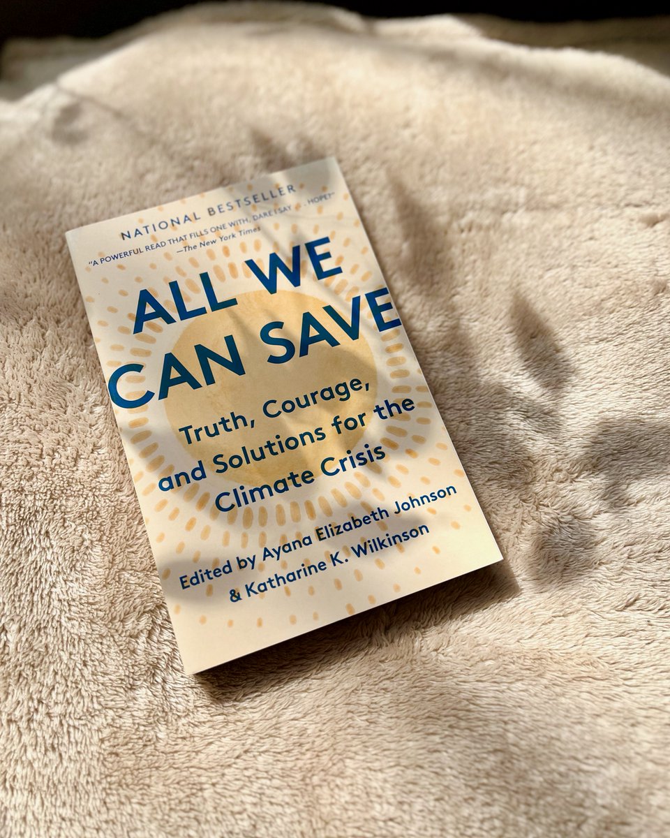 “To address our climate emergency, we must rapidly, radically reshape society. We need every solution and every solver.” —ALL WE CAN SAVE This #EarthDay, we’re grateful for solution-oriented individuals who take action, however small. How are you caring for our planet today? 🌍
