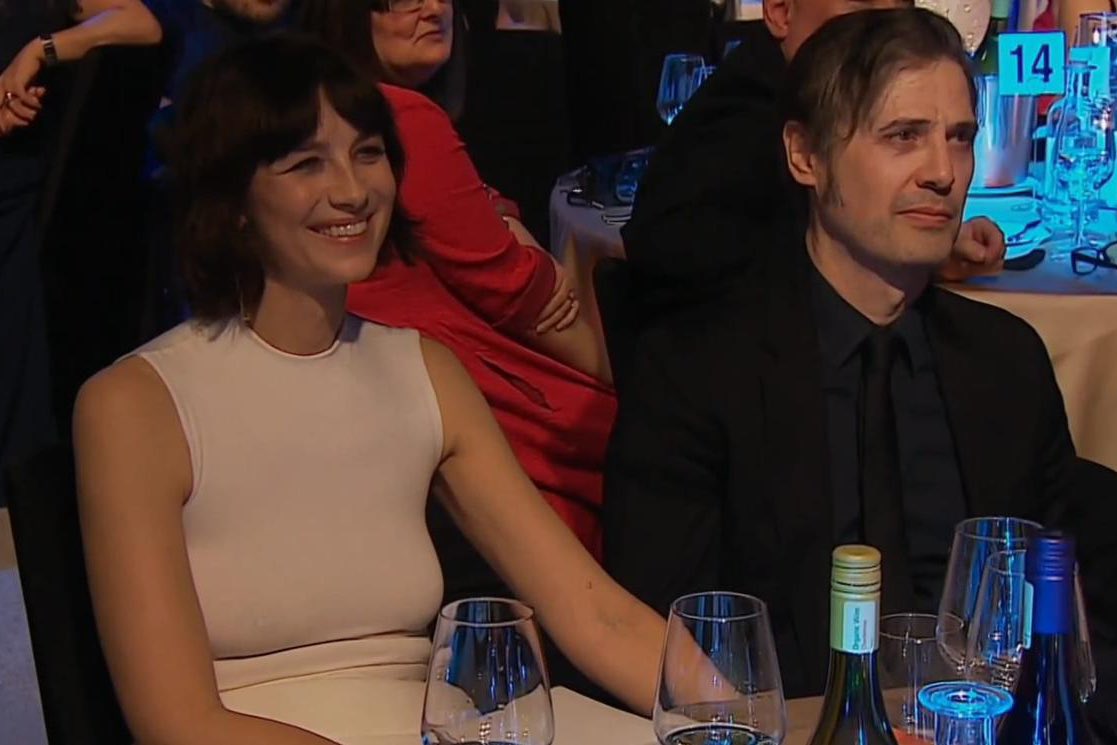 Caitríona Balfe& her husband Tony McGill at the IFTA 2024 💛