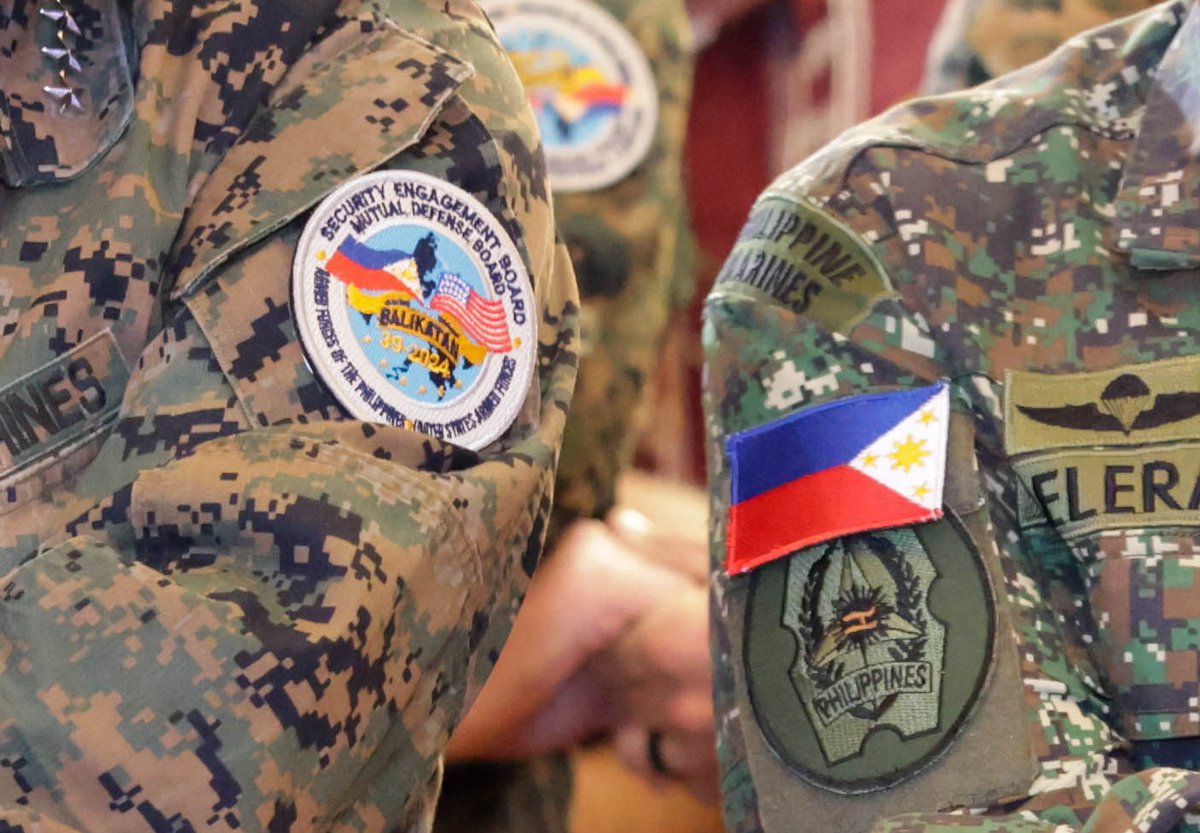 Balikatan 2024 Drills Prioritize South China Sea, Luzon Strait - USNI News news.usni.org/2024/04/22/bal…