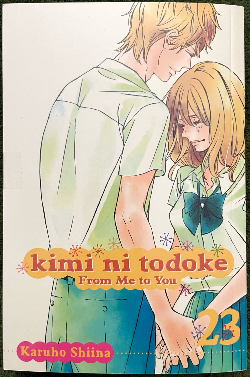 Today's manga is #KimiNiTodoke (#FromMeToYou) by Karuho Shiina

-Localization: @VIZMedia 
-Translation: Ari Yasuda, HC Language Solutions
-Touch-up Art and Lettering: Vanessa Satone
-Design: Nozomi Akashi
-Editor: Rae First