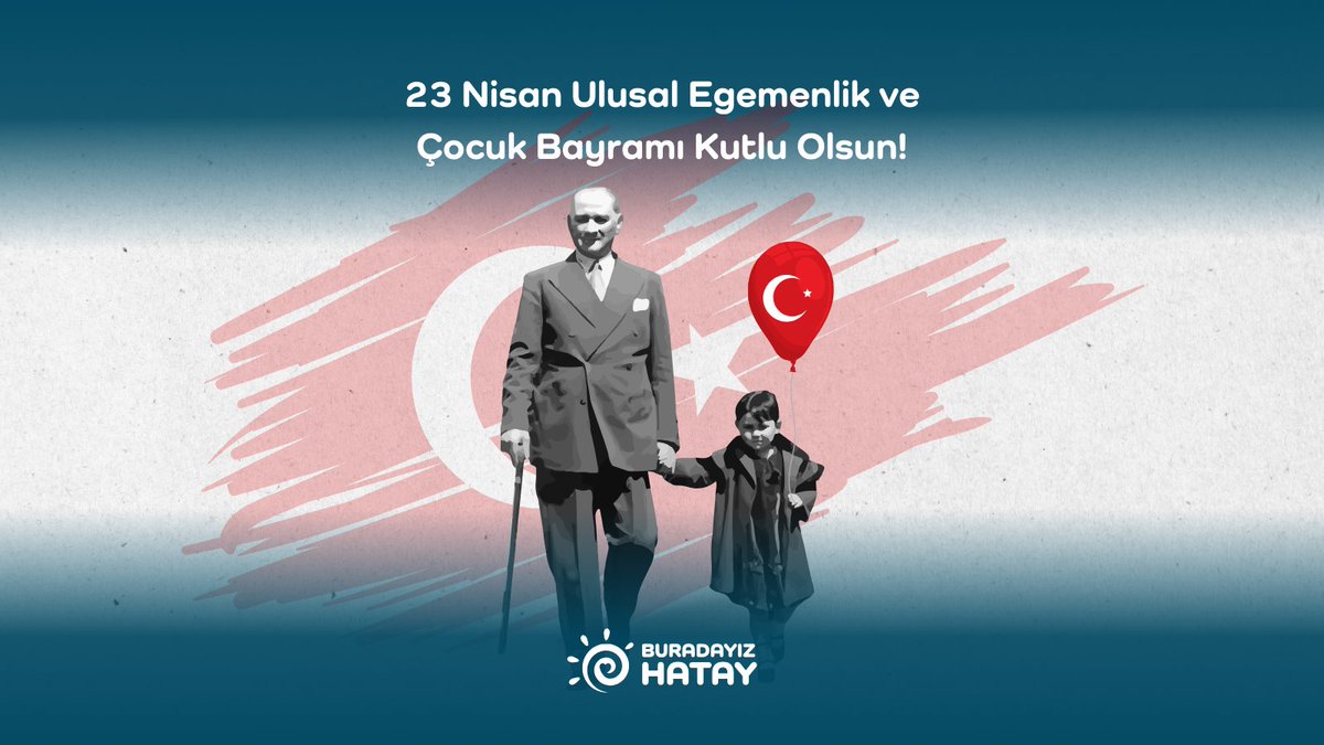 23 Nisan Ulusal Egemenlik ve Çocuk Bayramı kutlu olsun! Ulusal egemenliğimiz ve çocuklarımızın bayramları daim olsun. #23NisanUlusalEgemenlikveÇocukBayramı