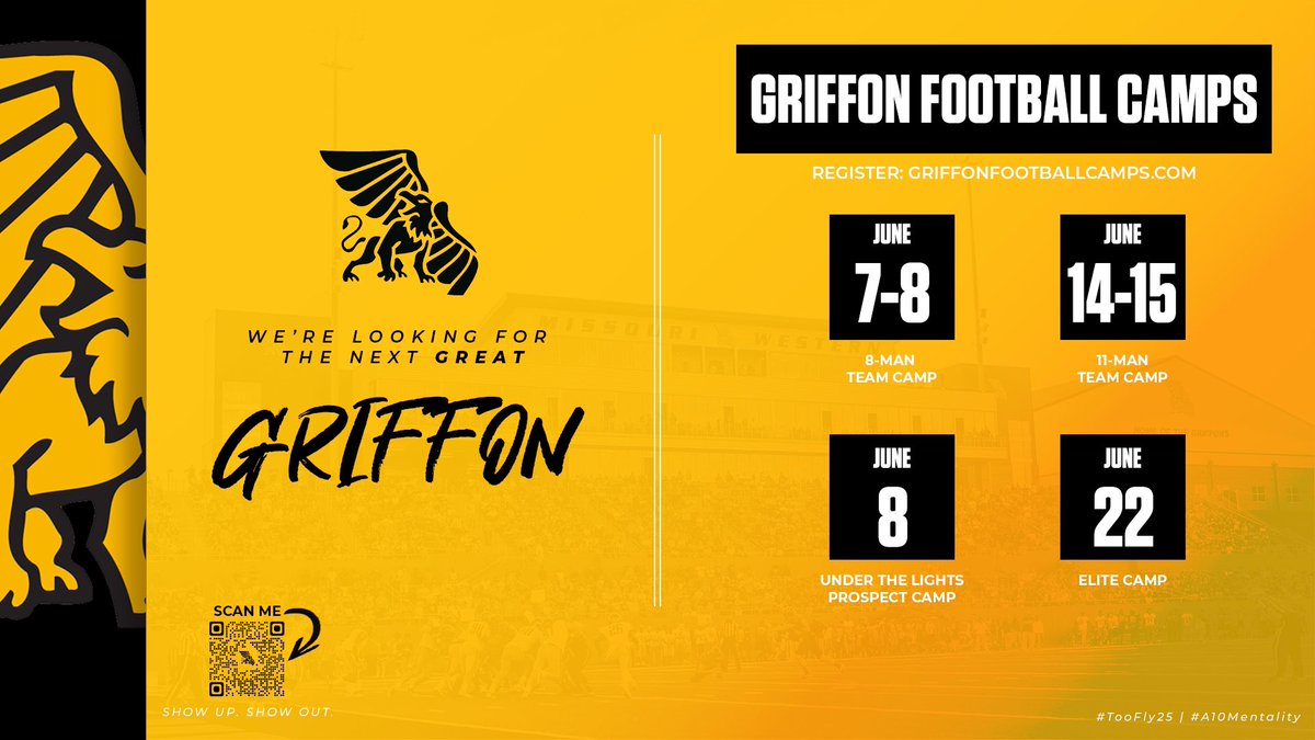 Spring Ball ✔️ Camp SZN coming 🆙 Show up. Show out. 🦅🦁 GriffonFootballCamps.com #A10Mentality #TooFly25