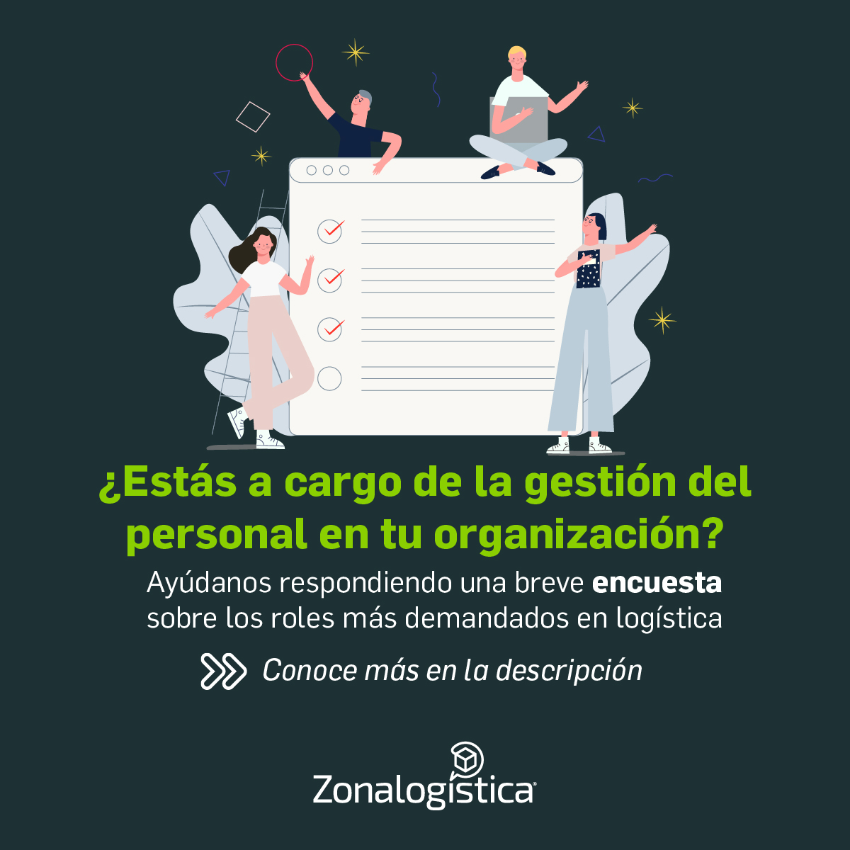 Si estás a cargo de la #GestiónDelTalento en tu organización o has acompañado procesos de selección en el área de logística, ayúdanos conocer los roles más demandados en el #SectorLogístico. Tómate 5 minutos para responder esta #encuesta 

👉🏻bit.ly/4dgYcg7