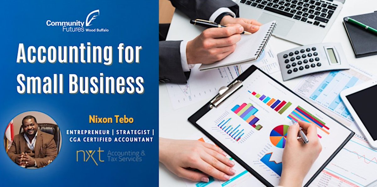 Embark on a transformative journey into Accounting Basics with Nixon Tebo, of NXT Accounting & Tax Services. Join us on May 2nd, 10 am to 11:30 am, as we unravel the intricacies of financial management. To register visit: eventbrite.ca/e/accounting-f…