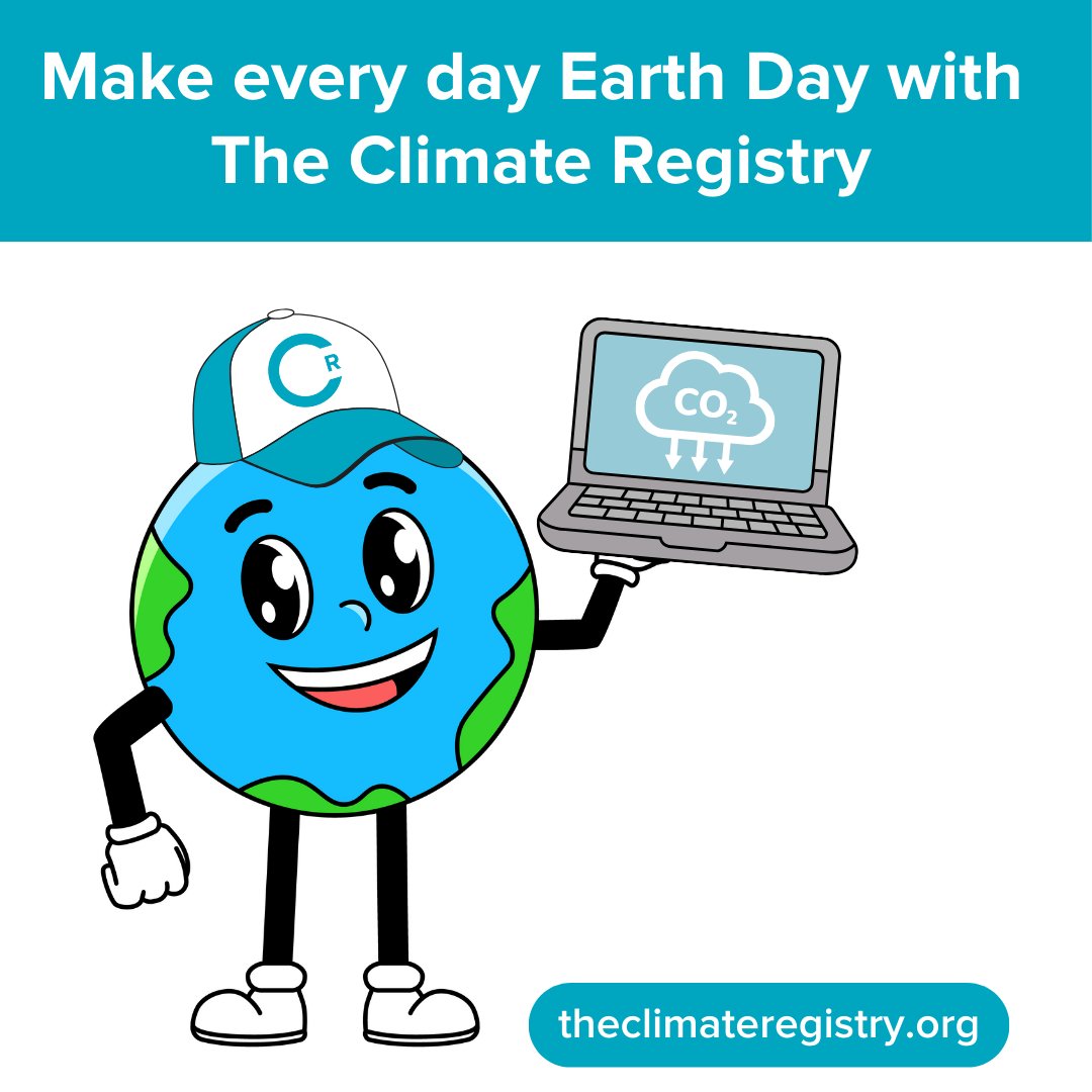 Every day is Earth Day at The Climate Registry! We're dedicated to helping companies measure and reduce their greenhouse gas emissions, one step at a time.  

Learn more at ow.ly/qN2850RlEb1
#EarthDayEveryDay #Sustainability #ClimateAction