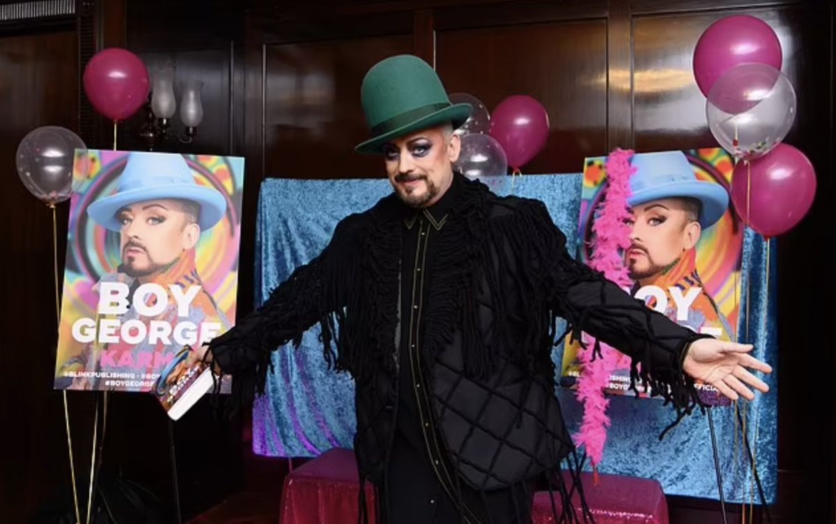 Happy World Book Day! What better way to celebrate than with @boygeorge 's captivating autobiography, 'Karma'? ✨ geni.us/KarmaBoyGeorge