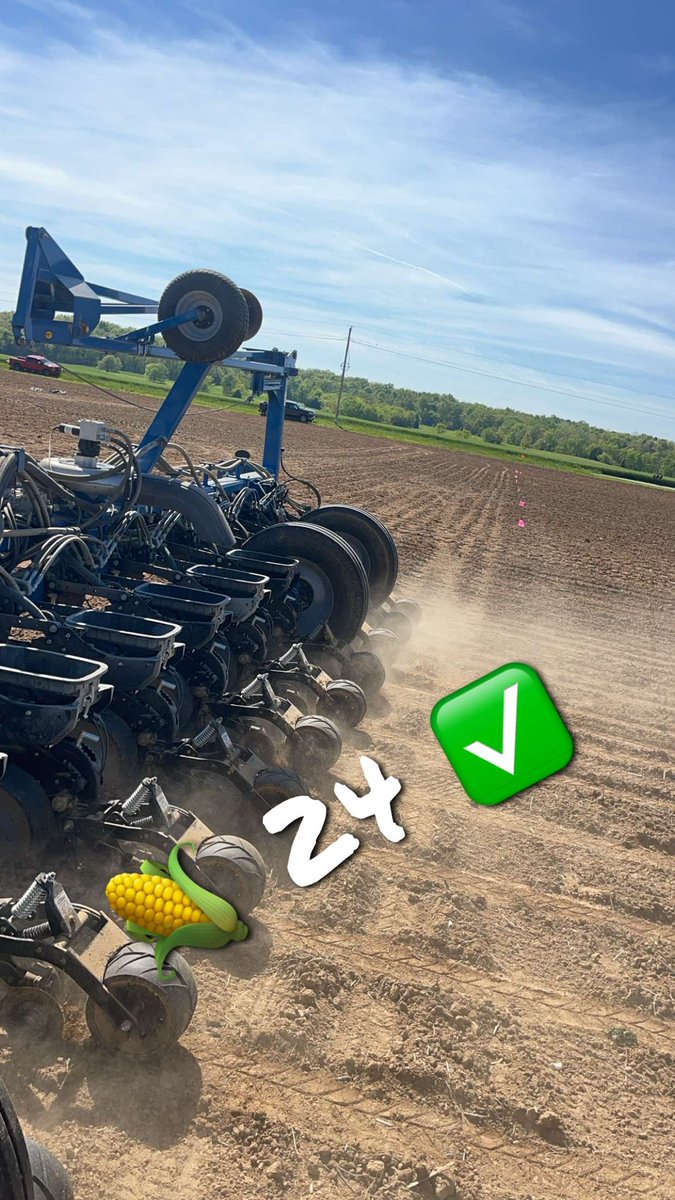 That’s a wrap!  Finished planting with a <a href="/ChannelSeed/">Channel Seed</a> plot.  #plant24 #kyag365