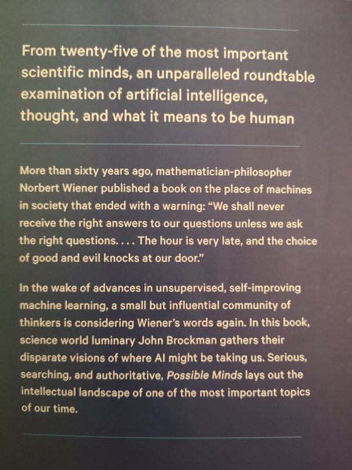 The last thing I read by Dan Dennett was his essay "What can we do? - We don't need artificial conscious