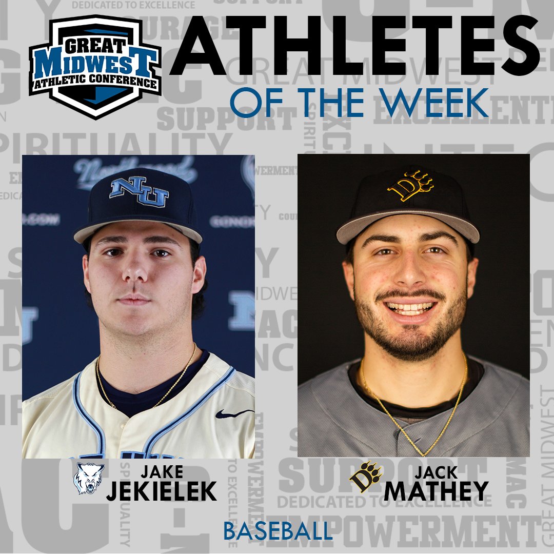 Great Midwest Baseball Athletes of the Week ⚾️ #BeGreat|greatmidwestsports.com/news/2024/4/22…