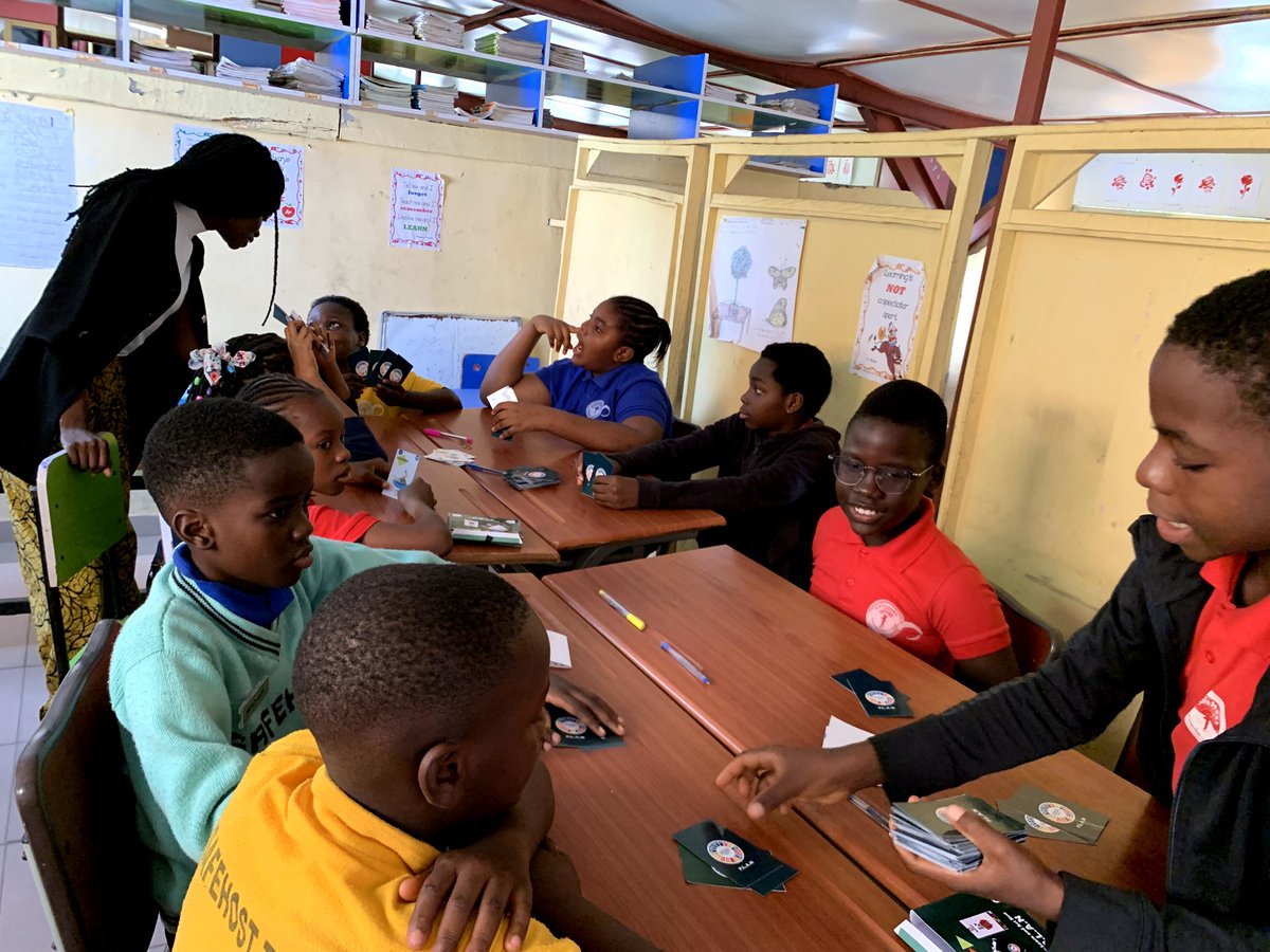 aliyusadiq_gky's tweet photo. My #EarthDay2024 Action:

Today, I educated students including PWDs of Safehost International School on #climatechange and environmental solutions using the PLAN environmental game developed by my team @ecocykle

Thanks to @KwajiFoundation for the support.

#PlanetVsPlastics https://t.co/8nM8n8AfWA