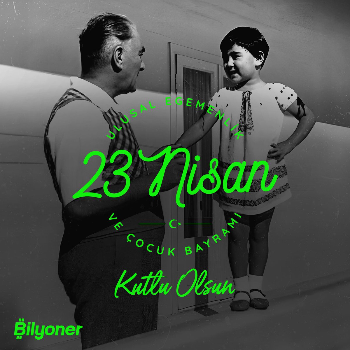 💚 23 Nisan 1920'de TBMM'nin açılmasıyla birlikte, Ulu Önderimiz Mustafa Kemal Atatürk'ün dünyanın tüm çocuklarına armağan ettiği '23 Nisan Ulusal Egemenlik ve Çocuk Bayramımız' kutlu olsun! 🎉