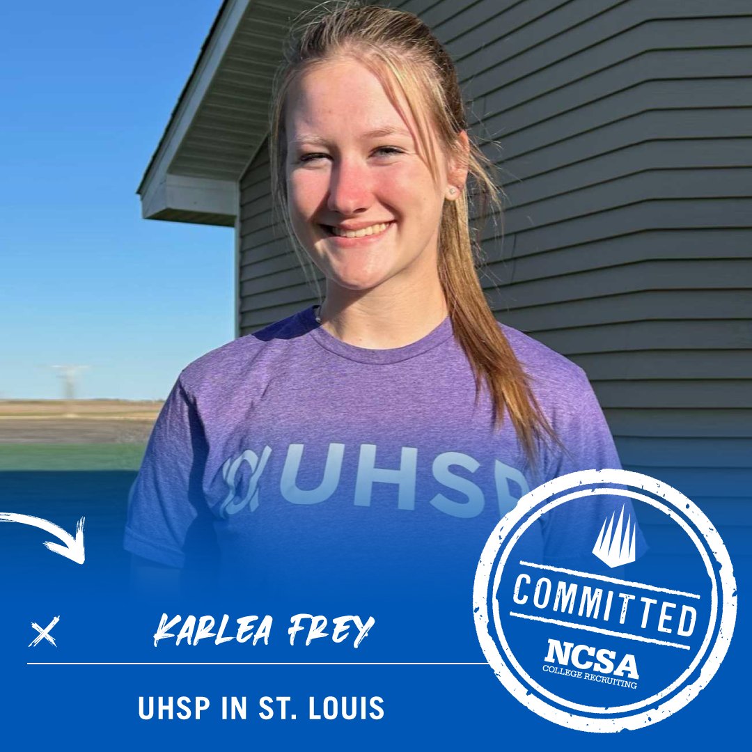 🚨🚨🚨🚨 Congrats to Karlea on her commitment to University of Health Sciences & Pharmacy in St. Louis (UHSP) @NCSACoachDaily