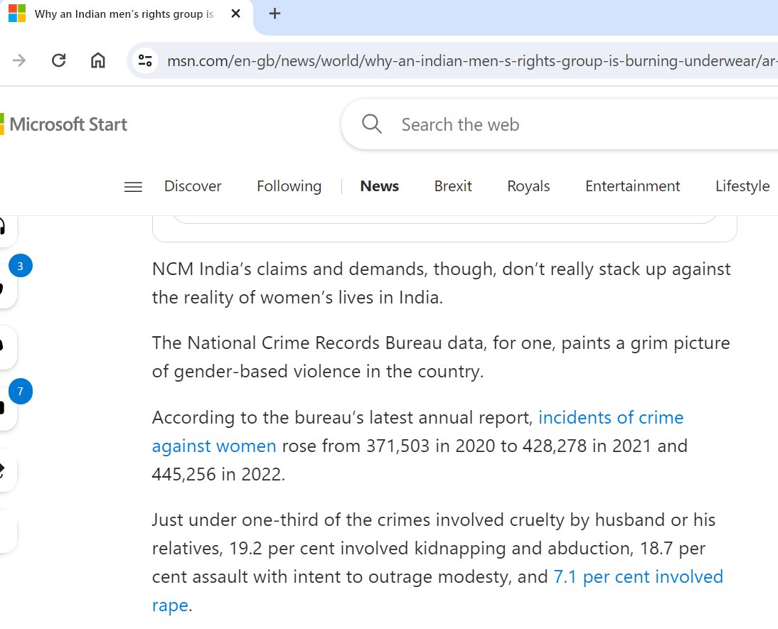 IsserHarrel's tweet image. @shahana_y 
Poor argument. How can @NCRBHQ even provide a report on violence on men by women when there are no provisions of law that can be invoked as such? 
No wonder why suicides of married men is 3x times more than women and keep increasing. 
#EmpathyGap 4 MEN
#Misandry