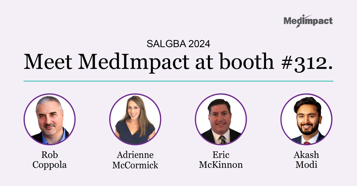 MedImpact’s combination of #clinical, operational, and #regulatory expertise helps govt programs perform better in #audits, achieve more stars, and provide a better experience. Stop by booth 312 at #SALGBA2024 to see how. #wearemedimpact #atruepartner #Medicare #Medicaid