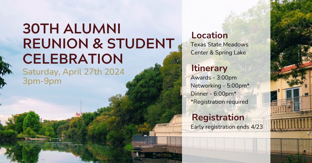 It's not too late! Register for ARSC today!
geo.txst.edu/newsevents/reu…