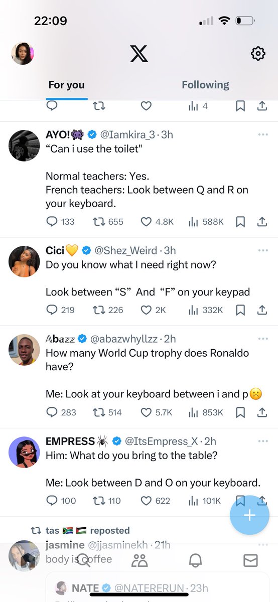 These keyboard tweets are annoying 😩