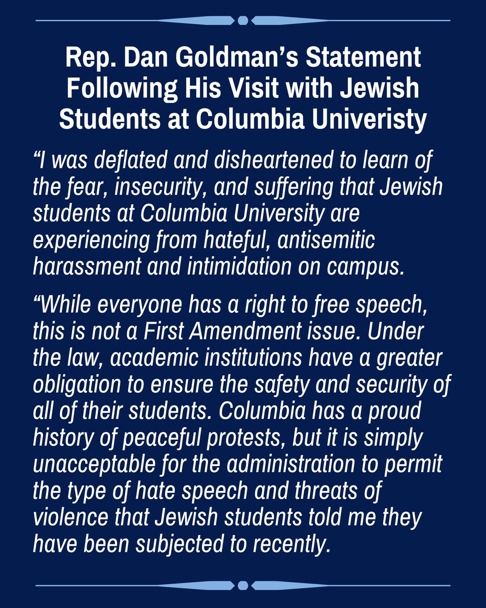 Rep. Dan Goldman tweet media