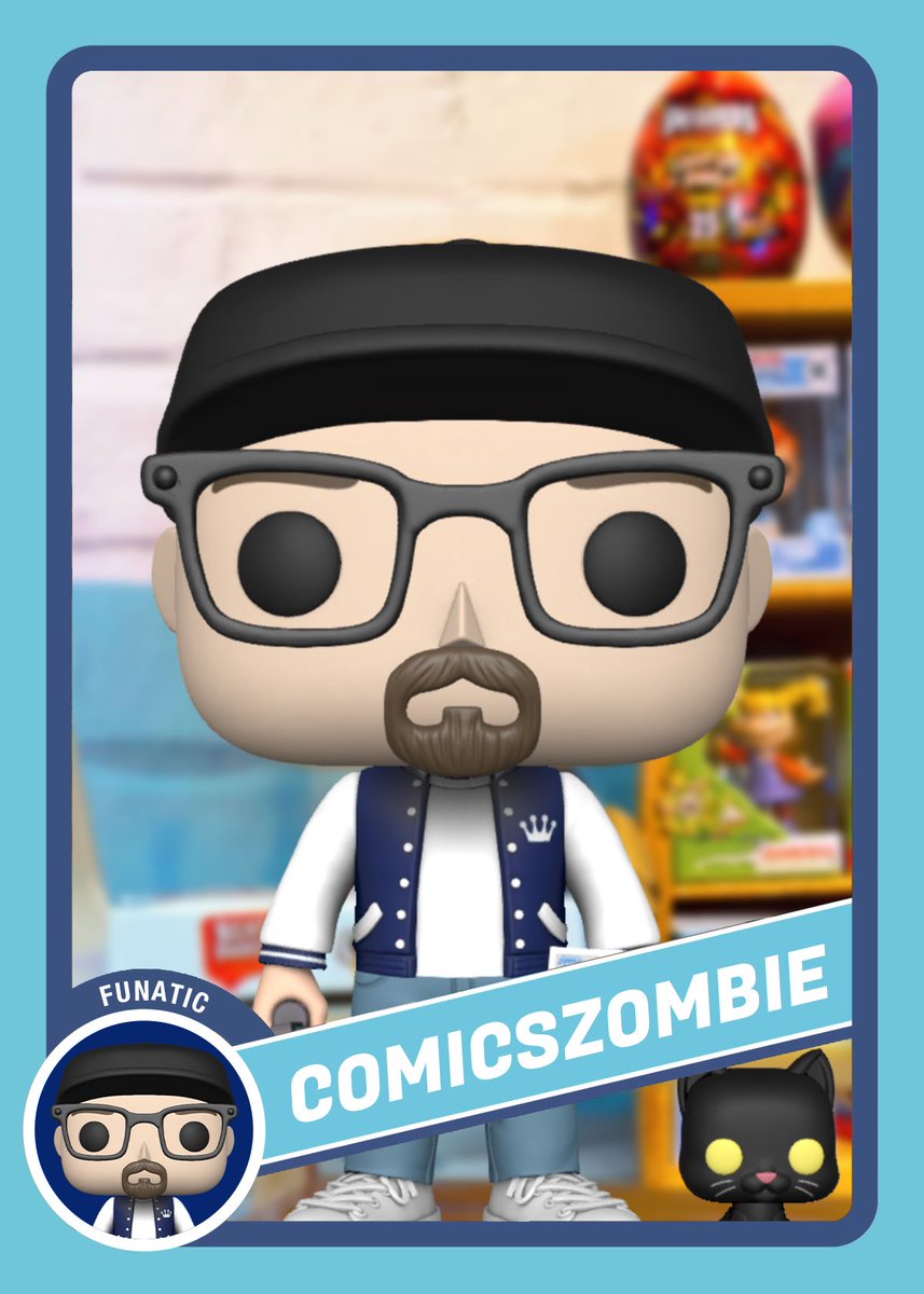 ComicsZombie's tweet image. Something I’ve been meaning to do for a while! I used my Pop Yourself from @OriginalFunko and made an NFT style graphic! :D

@Dropppio #funko #funkopopdigital #funkofun #funkofamily #comicszombie #funkonft #funkofunatic #funkofamily