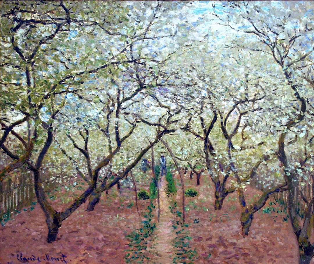 C l a u d e - M o n e t Orchard in Bloom 1879