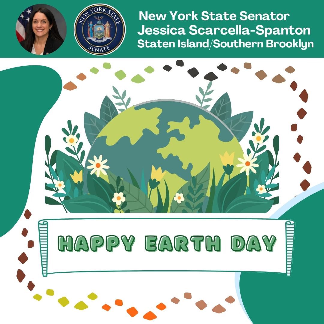 Happy Earth Day! I hope everyone has the chance to get out and enjoy the nature of SD23 today— from the beach at Coney Island to the Graniteville Quarry, I’m proud to represent a district that has so many natural wonders.