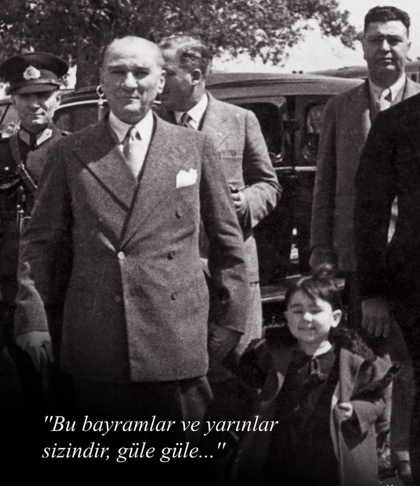 🇹🇷 Ulu Önderimiz Başkomutan Gazi Mustafa Kemal Atatürk'ün çocuklarımıza armağanı 23 Nisan Ulusal Egemenlik ve Çocuk Bayramı kutlu olsun!