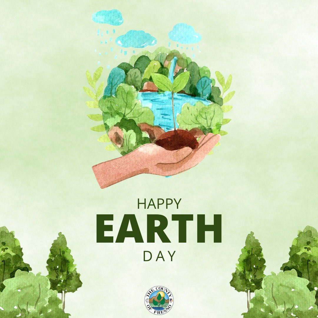 🌍 Happy Earth Day from all of us ! 🌱 Let’s celebrate our beautiful planet today and every day because it’s the only one we’ve got. For more information you can visit: cleanupfresnocounty.com #earthday #earthdayeveryday #earthoutdoors #mothernature #mothernature