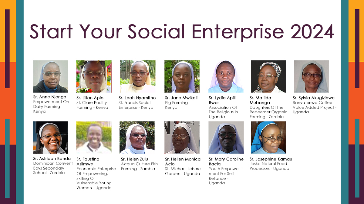 Did you know that ADN supports Catholic Sisters doing amazing work in Africa through Start Your Social Enterprise (SYSE)? The current cohort is made up of 13 Sisters making an impact in their communities. Learn more at africandiasporanetwork.org/start-your-soc…