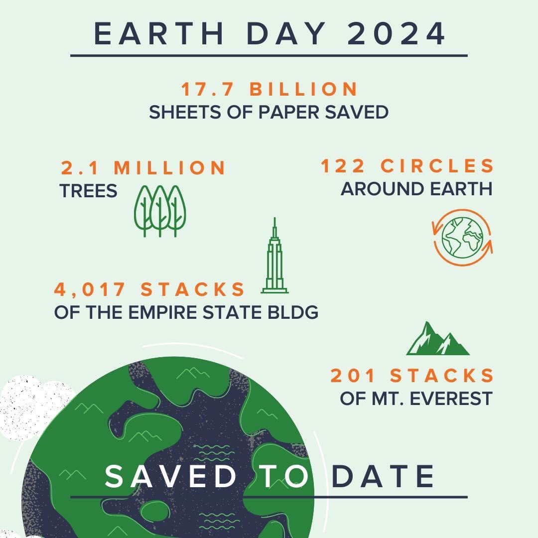 This Earth Day TUSD is proud to partner with Peachjar to help reduce paper waste and save our trees! 🌲 🍑 🫙🌏 #TUSD