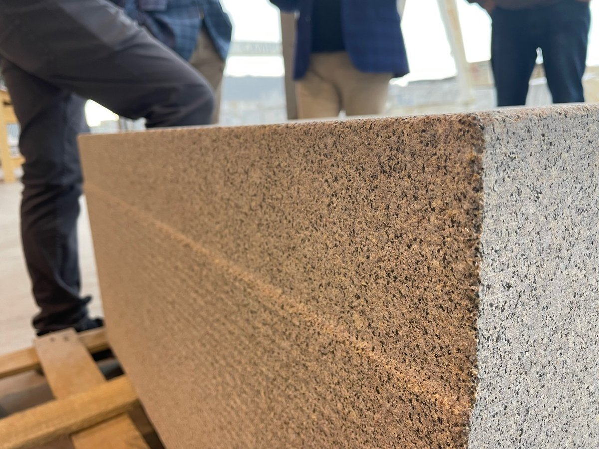 The granite that will be used on the Desert Shield and Desert Storm Memorial. ✔︎
This is Giallo Antico Granite, from Northeast Brazil.  The granite is carvable, durable and has the closest color scheme resembling desert sand. 
Update on the memorial: bit.ly/3NKwwVD