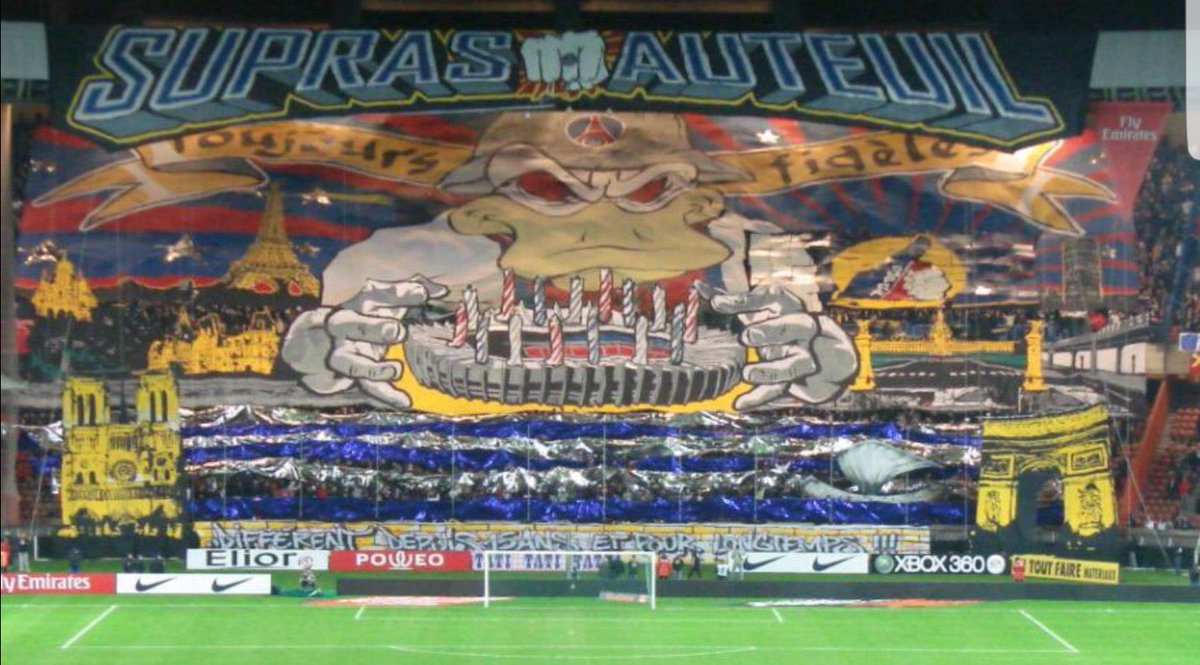 Le plus beau tifo du championnat de France 🤩

PSG - Girondins de Bordeaux 
Le 18.11.2006

🎉Anniversaire des Supras Auteuil 
15ans🎉

#suprasauteuil #auteuil #tribune #ultras #tifo #picsou #donald #parc #monument #toureffeil #arcdetriomphe #visite #paris