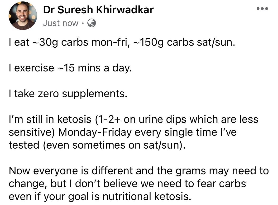 themeatmedic's tweet photo. And I still feel full of energy and have no issues going in and out of ketosis. https://t.co/iImVORsDoB