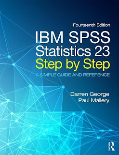 IBM SPSS Statistics 23 Step by Step14th Edition–PDF – EBook  
 #SPSSStatistics #DataAnalysis #StatisticalAnalysis #ResearchTools #DataScience #IBMSPSS #DataAnalytics #ResearchMethods #SPSSTutorial #DataVisualization #NewEdition

Authors: Darren George, P… ift.tt/l0IfDMd