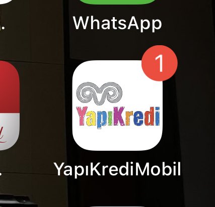 23 nisan dolayısıyla yapıkredi app amblemini değiştirmiş çok güzel değil mi 🥳❤️😌🫶