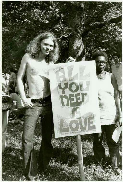 The message remains as simple as it's ever been...
 
#allyouneedislove