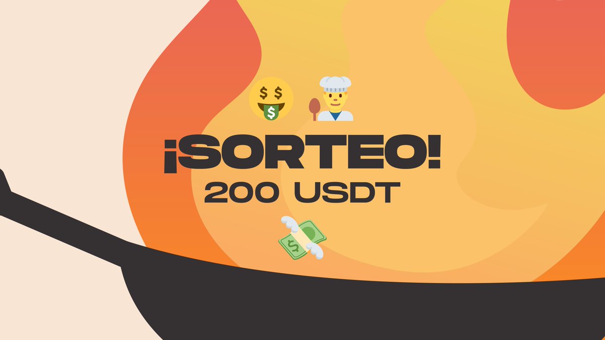🎁 Sorteo 200 USDT.

👨🏻‍🍳 La Cocina oficialmente está prendida y queremos servir un poco de liquidez.

✅ ¿Requisitos?
•⁠  ⁠LIKE &amp; RT
•⁠  ⁠⁠Pertenecer a la comunidad.
•⁠  ⁠⁠Comenta “La Cocina” si aún no estas dentro 😉

📢 El domingo se anuncian los ganadores.