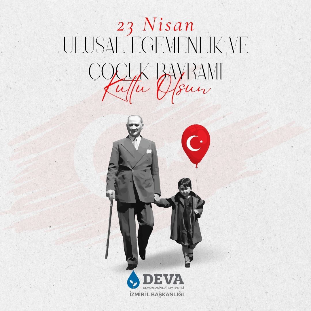 Türkiye Büyük Millet Meclisi’mizin açılışının 104. yılı ve Ulu Önder Gazi Mustafa Kemal Atatürk’ün dünya çocuklarına armağanı #23NisanUlusalEgemenlikveÇocukBayramı'mız kutlu olsun.🇹🇷 #TBMM104YAŞINDA #23NisanÇocukBayramı #23NisanKutluOlsun