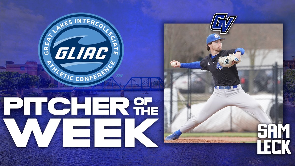 Sam Leck tossed the ninth no-hitter in GVSU program history as the Lakers claimed a 5-1 win over Wayne State in the opening game Saturday. Leck yielded one run, while striking out five in 7.0 innings of work. #AnchorUp