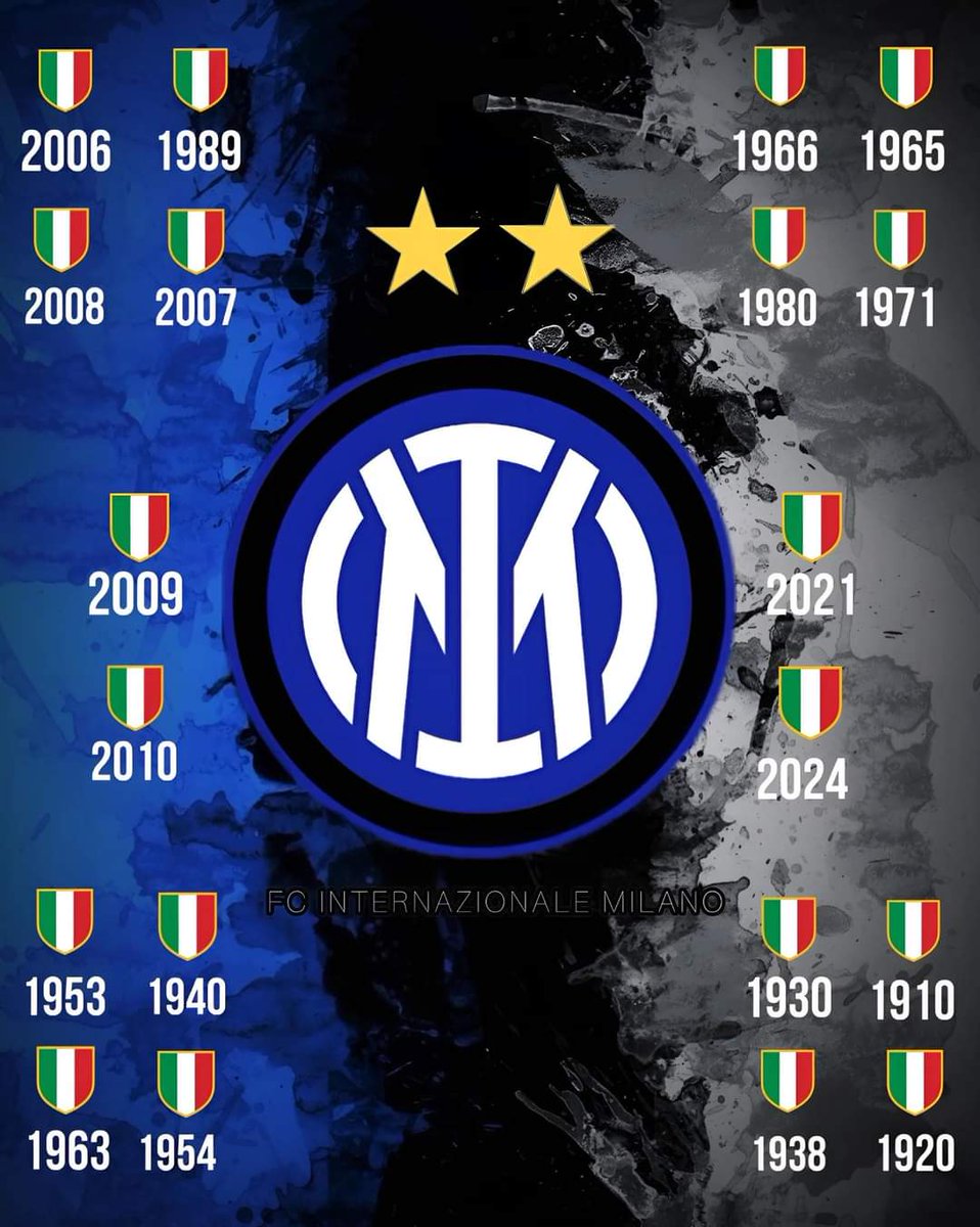 lnter1908_'s tweet image. 🏆🏆🏆🏆🏆🏆🏆🏆🏆🏆
ويستمر المجد والتاريخ..♾️🖤💙⭐️⭐️
¹⁹¹⁰ ⁻ ¹⁹²⁰ ⁻ ¹⁹³⁰ ⁻ ¹⁹³⁸ ⁻ ¹⁹⁴⁰ ⁻ ¹⁹⁵³ ⁻ ¹⁹⁵⁴ ⁻ ¹⁹⁶³ ⁻ ¹⁹⁶⁵ ⁻ ¹⁹⁶⁶ ⁻ ¹⁹⁷¹ ⁻ ¹⁹⁸⁰ ⁻ ¹⁹⁸⁹ ⁻ ²⁰⁰⁶ ⁻ ²⁰⁰⁷ ⁻ ²⁰⁰⁸ ⁻ ²⁰⁰⁹ ⁻ ²⁰¹⁰ ⁻ ²⁰²¹ ⁻ ²⁰²⁴ .…