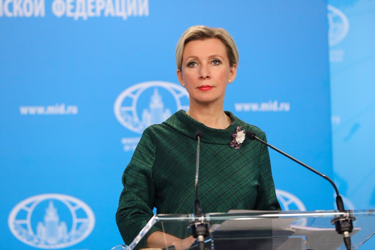 🎙 Maria #Zakharova's response regarding Andrzej Duda's statement on the readiness to deploy US nuclear weapons in Poland 💬 Warsaw seems to be maniacally seeking to attract even more attention from military planners in the Russian General Staff t.me/MFARussia/19949