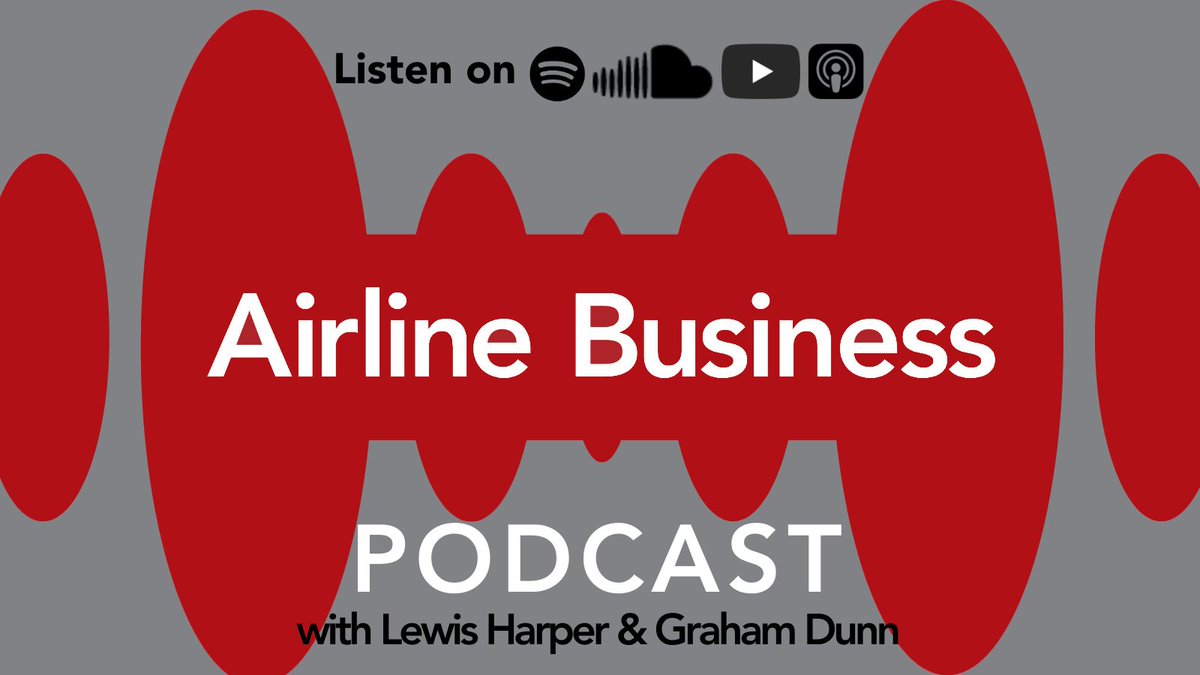 Listen to the latest episode of the Airline Business Podcast with Lewis Harper & Graham Dunn wherever you get your podcasts. Your platform missing? Let us know! #podcast #airlinenews bit.ly/3wQevNE