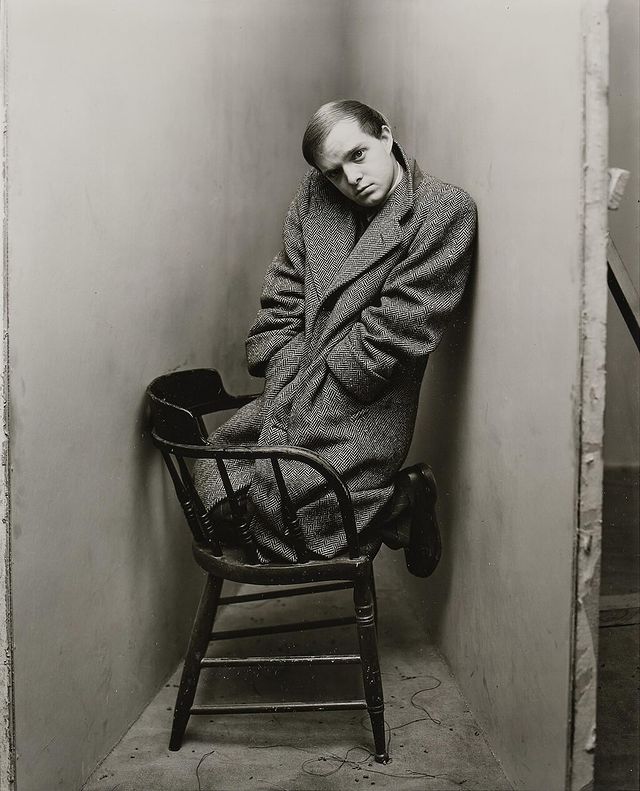 Irving Penn- ‘Truman #Capote, New York’ ca 1948.