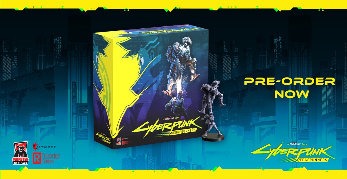 Pre-orders for Cyberpunk Edgerunners: Combat Zone are open! 

Will you fight for glory as an Edgerunner or wield corporate power with Arasaka? The choice is yours. Don't miss out – secure your exclusive pre-order copy now! @MonsterFight31 #CyberpunkEdgerunners