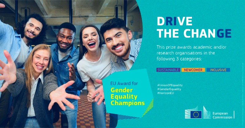 EUScienceInnov's tweet photo. Dreaming of making a difference in #GenderEquality? The €100,000 prize could be your project's catalyst! Consider applying for the next #GenderEqualityChampions awards. 

👉 https://t.co/6iSrok2fCu 

#UnionOfEquality #HorizonEU
