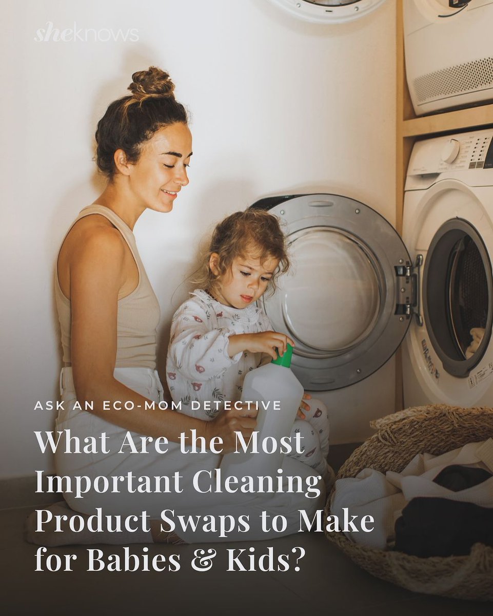 Celebrating #EarthDay with this exclusive 'Ask Mom Detective' article featuring @Momscleanairfo1 about the importance of swapping conventional cleaning products for safer alternatives in  @SheKnows first-ever Sustainability Issue. Read more here: bit.ly/4aLUmtF ✨🌎 ❤️