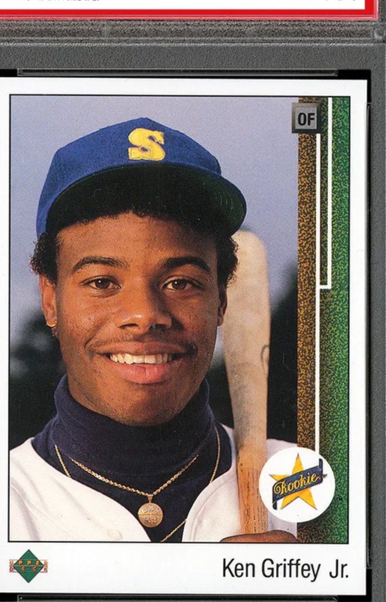 bpmacphee's tweet image. 1 3 4 5 6 7 8 9 10
Missing a #PSA2 Griffey Jr 89’ @UpperDeckSports There are only 105.  (Just 53 PSA 1 but got one) Who can find me the PSA 2? Reward will be good…#RSIO @MRJIMMYBRO