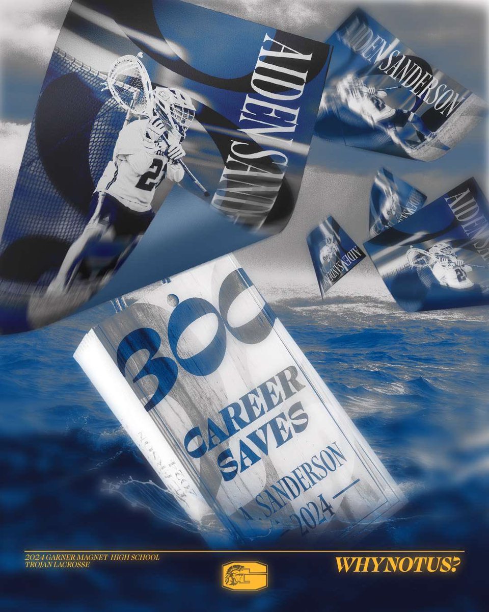 Congratulations to Senior Aiden Sanderson on surpassing 300 career saves!